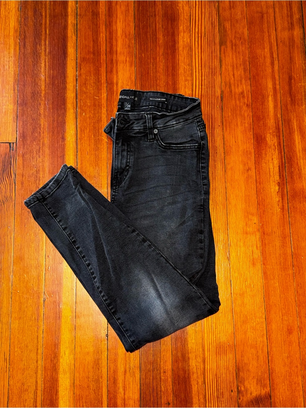 Kendall & Kylie Women's Black Skinny Jeans